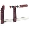 Robert Sorby Select Morsetto a Vite Professionale da 8 200 mm per Falegnameria, Forza di Serraggio 300 kgf, Profondità 120 mm, Testa Scorrevole, Corpo in Ghisa e Barra Nichelata