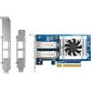 QNAP QXG-25G2SF-CX6 scheda di rete e adattatore Interno Fibra 25000 Mbit/s [QXG-25G2SF-CX6]