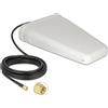 DeLOCK Antenna LTE SMA maschio 7 - 9 dBi direzionale con cavo di collegamento (RG-58, 5 m) bianco esterno [12001]