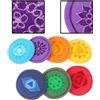 7pcs Canting Bowl Mat Tibetan Buddhism Art Decoration Decorazione per la sala