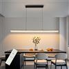 MOUNM Lampadario LED Sospensione Dimmerabile 100 CM, Lampadario LED Pendente 40W