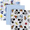 Disney Topolino - Set 3 quadrati di garza mussole cotone