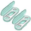 Sanfly Scatole Dental Floss Pick Flossing Travel Box Flosser Portatili Scacco di Archiviazione Clear Care Orale Floss Picks Strumenti per Pulizia dei Denti
