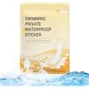 Opilroyn Assorbenti igienici impermeabili per nuoto, assorbenti da nuoto impermeabili mestruali, sportivi per la regola sotto costumi da bagno in zone quotidiane all'aria