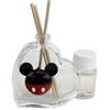 DLM Bomboniere DLM-A514 Bomboniere 12 Profumatori in vetro linea Cuore con topolino Disney mickey mouse 12 profumi e 12 scatole per Nascita Comunione Battesimo bimbo bimba Cresima Compleanno 7x6 da 50 ml