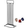 IlGruppone Porta Capsule Caffè in Metallo - Supporto Cialde Verticale Salvaspazio (20/30/36/40/52 Capsule) Organizzatore Caffè - Design Moderno e Girevole - Compatibile Tipo Nespresso - Tania-36Capsule