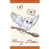 Carbotex Harry Potter Hedwig HP213003-R - Asciugamano per bambini, 30 x 50 cm