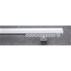 AGE CURTAIN SYSTEM Binario per tende arricciate-Installazione: soffitto/parete-Movimento: manuale (senza corda)-Dimensioni: h.2,6 cm-l.1,7 cm-Colori: Bianco, Argento, Nero, Tortora (ARGENTO, CM 140)