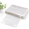 L'angolo del compleanno 100 Buste Cellophane Trasparenti 40 x 46 + 4 cm con Chiusura Adesiva - Sacchetti Trasparenti per Vestiti, Magliette, Abbigliamento, Spedizioni, Imballaggio e Confezioni Regalo