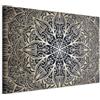murando Quadro Mandala 120x80 cm 1 Pezzo - Stampa su Tela Strutturata XXL Grande - Quadri Moderni Soggiorno Grandi - Stampe da Parete Murale Arte Moderno Pittura - Orient Zen Spa f-A-0637-b-b