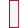 Dutch Frame Factory - Cornice 20x60 cm - Rosso - Cornice per foto in MDF con vetro plastico Antiriflesso - Cornice portafoto 20x60 cm - Benno