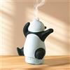 Biticolor Diffusore di oli essenziali Panda - Simpatico diffusore di aromi rotante per la casa con luce a 7 colori, diffusore di aromaterapia per camera da letto e ufficio