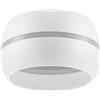 ledscom.de Plafoniera/portalampada FUNT, bianco opaco, 1x GX53 max. 25W