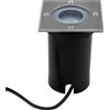 Ledvion Faretto LED da Incasso IP67 3W 230V GU10 quadrato