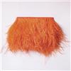 Wambere Piume di struzzo, strisce di tessuto con piume di struzzo, con frange con nastro di raso per Dream Catcher Crafts, costumi, cappelli, fai da te, decorazione per la casa, Halloween, decorazione