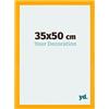 yd. Cornice 35x50 cm Giallo - Cornice in MDF Mura | Your Decoration, Vetro acrilico antiriflesso, Montaggio a parete, Adatta per foto, poster o puzzle, Made in Holland