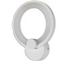 Vetrine in rete Vetrineinrete® Applique a led a forma di cerchio 10 watt lampada da comodino a parete lumetto abat jour luce bianca fredda 6500k o calda 3000k (Luce bianca 6500k) C58