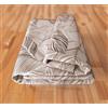 Home Tresor - Telo Arredo Copri Tutto Cotone Copridivano Copriletto Leggero, Copripoltrona, Arredatutto Multiuso Lavabile Gran Foulard Fantasia Floreale - 170x280 cm Foglia Beige