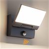 K-Bright 30W Applique da esterno con sensore di movimento,Antracite,4000K