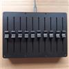 Toplionace Fader Controller Midi a 10 Canali - Messaggi CC Personalizzabili, Interfaccia USB/Type-C per Software Daw