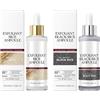 ZOMKIFA Set 2 Sieri Coreani Esfolianti al Riso - Peeling Viso Delicato per Punti Neri e Pori Dilatati, Skincare Coreana con Riso Bianco e Nero, Niacinamide e AHA BHA per Pelle Luminosa, (200ml)