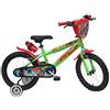 Denver Urban-Skate, Bicicletta Bambino, Verde/Rosso, misura 16