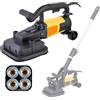 Generic Lucidatrice per calcestruzzo 3800W | Rettificatrice diamantata a 6 velocità per lucidatura e molatura, utensile multiuso per finiture lisce e preparazione delle superfici