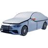 Generic Copertura antineve per Parabrezza automobilistico - Coperta Resistente per bloccare Il Ghiaccio, Impermeabile, Protezione per Il Clima Freddo, Protezione Universale dalle intemperie, barriera