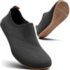 Sosenfer Pantofole Donna Uomo Slip On Pantofole chiuse Scarpe da capanna Pantofole in memory foam antiscivolo Unisex Indoor Outdoor