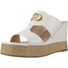 Liu Jo Scarpe Donna, Modello Sandali SA5043P0102, Realizzate in Pelle Sintetica. Bianco 39