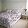 Italian Bed Linen Parure Copripiumino RIVER - Prodotto in Italia - Set Copripiumino Matrimoniale - Sacco 250x200 cm + Patella e 2 Federe 50x80 cm - Cotone 80% Fibre Miste 20% - Ili