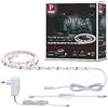 Paulmann 78961 Strip LED FlexLED 3D set di base 1,5m incl. 1 fascia luminosa dimmerabile da 5 Watt bianco striscia luminosa plastica fascia LED 3000 K