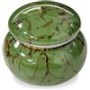 GOIYZTTR Urna Piccola Mini Ceramica Urne Cinerarie Realizzata a Mano Piccola Urna Commemorativa per Contenere Umane o Animali Ceneri(Foresta Verde)