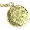 Markenlos Portachiavi calendario perpetuo 50 anni vintage nautico in ottone stile FLIS