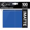 Ultra Pro Eclipse Matte Standard Card Sleeves: Pacific Blue (100)