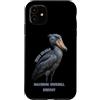 Shoebill Birdwatching Custodia per iPhone 11 Maximum Shoebill Energy Shoebill Cicogna