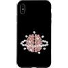 brain graphic sugar cubes mind illusion Custodia per iPhone XS Max Cubi di zucchero cerebrale effetto placebo visivo