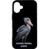 Shoebill Birdwatching Custodia per iPhone 16 Plus Maximum Shoebill Energy Shoebill Cicogna