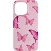 Cute Pink Butterfly Aesthetic Butterflie Custodia per iPhone 14 Pro Max Farfalle rosa carino farfalla Girly Y2K
