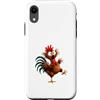Funny Undiagnosed But Something Ain't Ri Custodia per iPhone XR Non diagnosticato ma qualcosa non va, divertente meme sul pollo