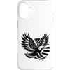 Cute Falcon Bird for Birthday 4th of Jul Custodia per iPhone 16 Plus Fantastico design volante con falco uccello amante degli animali per uomini e donne