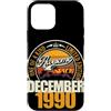 Jahrgang 1990 36. Geburtstag Awesome Custodia per iPhone 12 mini Grande da dicembre 1990 36° compleanno frase 36 anni