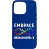 Neurodiversity Apparel - Neurodiverse Mi Custodia per iPhone 15 Pro Max Neurodiversity Rainbow Infinity farfalla ADHD autismo