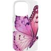 Cute Pink Butterfly Aesthetic Butterflie Custodia per iPhone 14 Pro Graziosa farfalla rosa