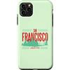 San Francisco Travel Tees Custodia per iPhone 11 Pro Max Design retrò di San Francisco dal 1776 Skyline Travel Design