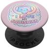 Custom Print Me Giocattolo da premere I Love My Squishies PopSockets PopGrip Adesivo