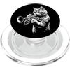 Orchestra Jazz Music DearPrint Tromba Gatto Jazz Musica Blues Sax Strumento Cornetta PopSockets PopGrip per MagSafe