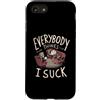 EduEly Studio Shop - Officially Licensed Custodia per iPhone SE (2020) / 7/8 Tutti pensano che io succhiare carino vampiro in terapia EduEly