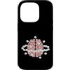 brain graphic sugar cubes mind illusion Custodia per iPhone 14 Pro Cubi di zucchero cerebrale effetto placebo visivo