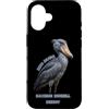 Shoebill Birdwatching Custodia per iPhone 16 Maximum Shoebill Energy Shoebill Cicogna